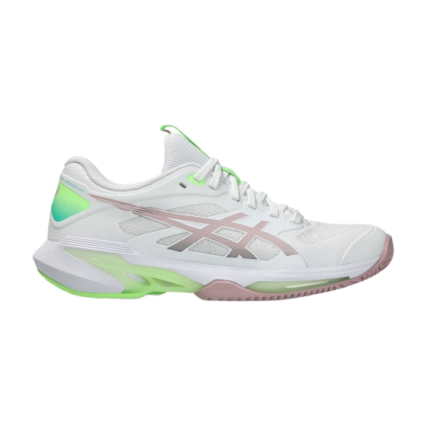 Calzado Tenis Mujer ASICS Solution Speed FF 4 Clay  White/Morganite 1042A305100