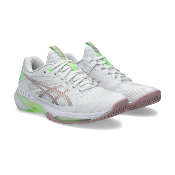 ASICS Solution Speed FF 4 - White/Morganite
