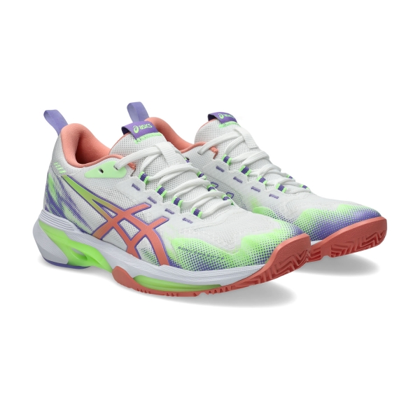 ASICS SONICSMASH FF - White/Guava