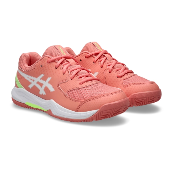 ASICS Gel Dedicate 8 GS Padel Junior - Guava/White