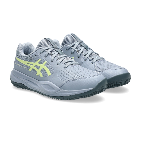 ASICS Gel Resolution X GS Clay Junior - Grey Blue/Pistachio