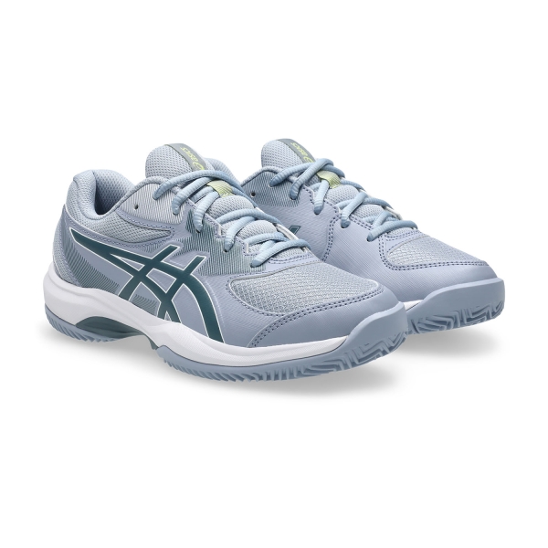 ASICS Gel Game GS Clay/OC Junior - Grey Blue/Ironclad