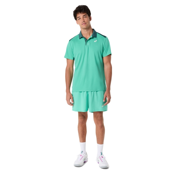 ASICS Court Logo Polo - Aurora Green