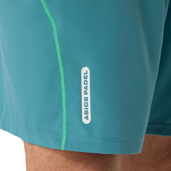ASICS Court Pro 7in Shorts - Misty Pine/Vital Green
