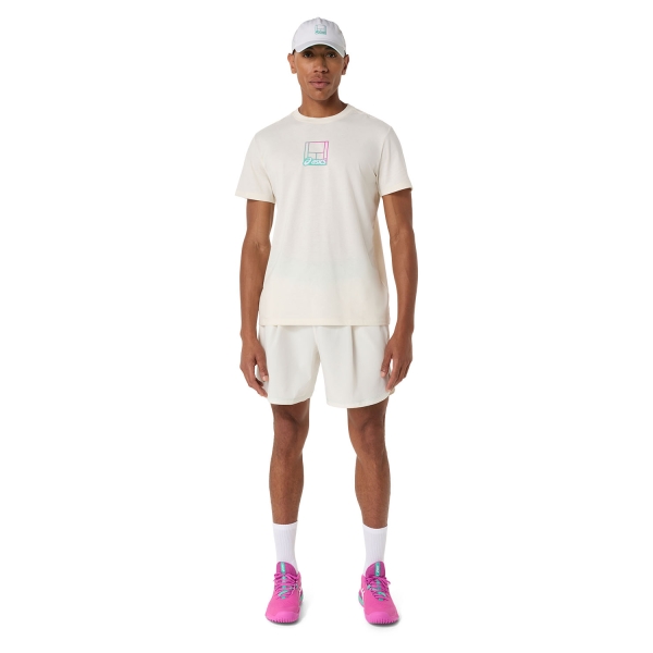 ASICS Court Core Graphic Camiseta - Cream