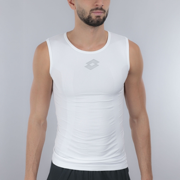 Tennis Men's Underwear Lotto Elite Tank  Bright White 2165810F1