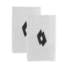 Lotto Court 5in Muñequeras - Bright White/All Black