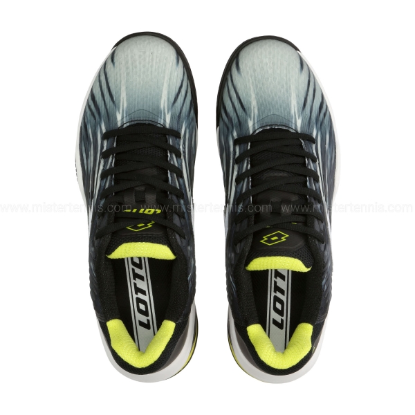 Lotto Mirage 200 II SPD - All Black/All White/Acacia Green