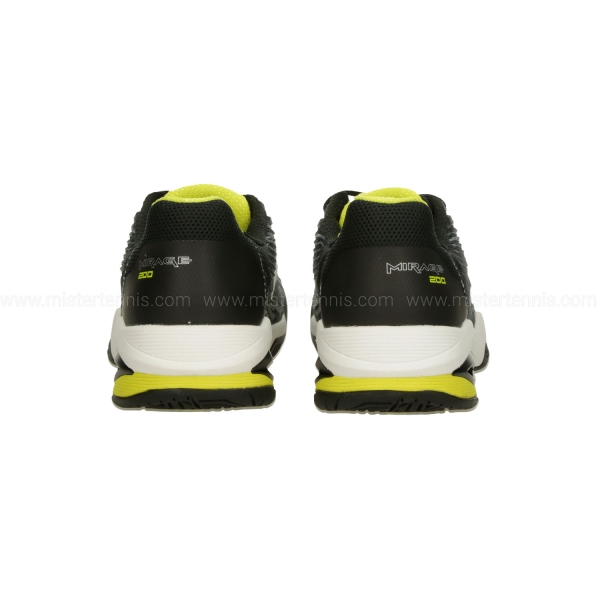Lotto Mirage 200 II SPD - All Black/All White/Acacia Green