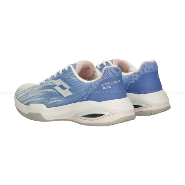 Lotto Mirage 200 II SPD - Serenity Blue/All White/Perfume Rose