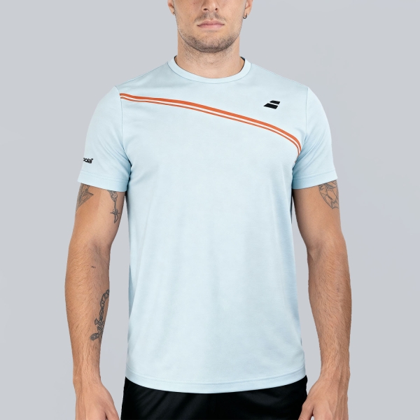 Camisetas de Tenis Hombre Babolat Play Camiseta  Illusion Blue 3MTG0114142