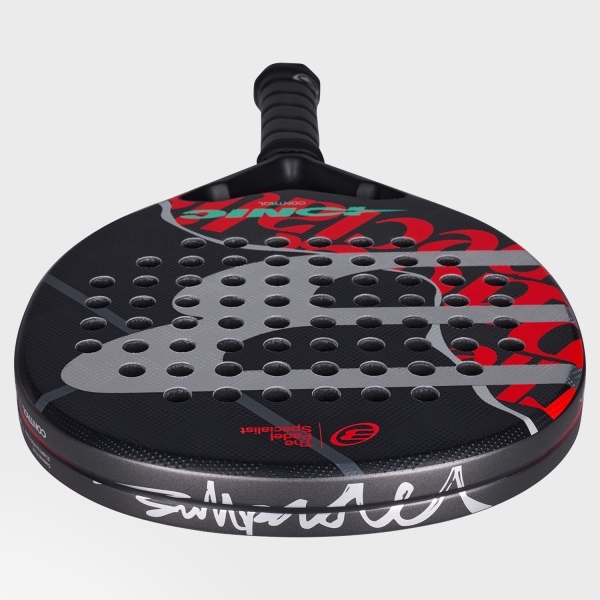 Bullpadel Ionic Control Padel - Black/Red