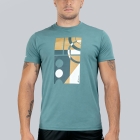 Babolat Exercise Message Tee Camiseta - North Sea