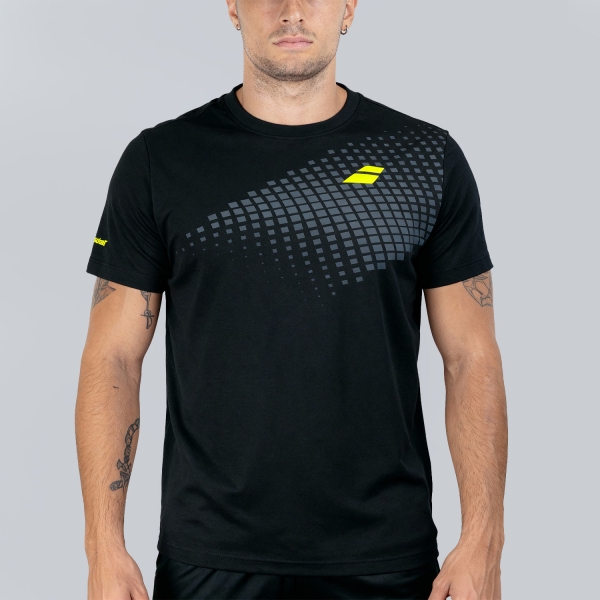  Babolat Aero Crew TShirt  Black 4US26441W2000