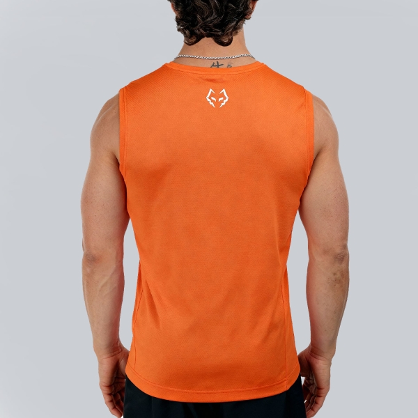 Babolat Muscle Juan Lebrón Tank - Red Orange
