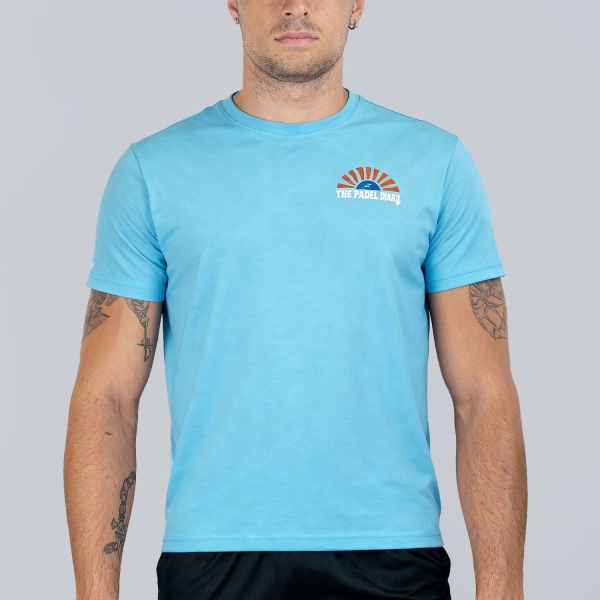 Camisetas de Tenis Hombre Babolat Performance Camiseta  Scuba Blue 6MS264434070