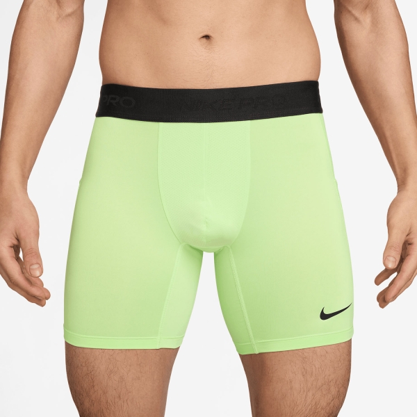 Tennis Men's Underwear Nike DriFIT Pro Short Tights  Light Liquid Lime/Black FB7958360