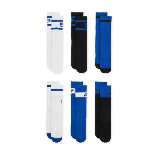 Tennis Socks Nike Everyday Cushioned x 6 Socks Junior  Multi Color CK7302903