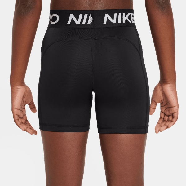 Nike Pro 3.5in Shorts Girl - Black/White