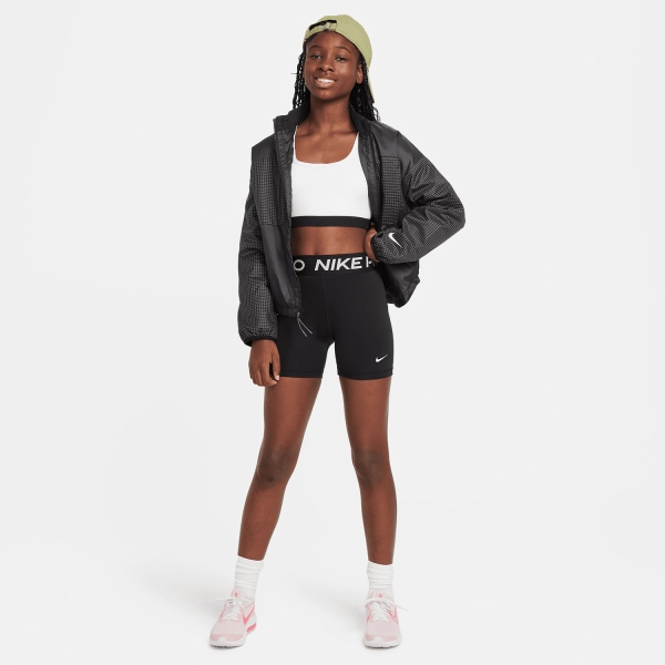 Nike Pro 3.5in Shorts Girl - Black/White