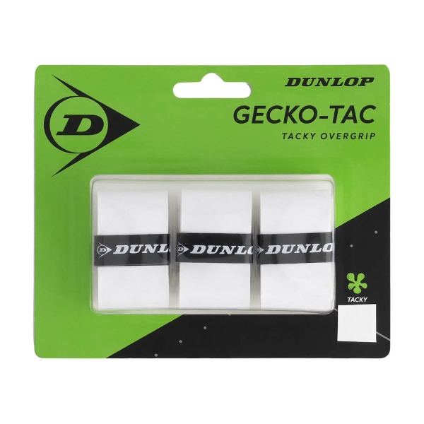 Sobregrip Dunlop GeckoTac Overgrip x 3  White 613264