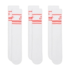 Nike Sportswear Everyday Essential x 3 Calze - White/Hot Punch Nike Sportswear Everyday Essential x 3 Calze - White/Hot Punch