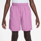 Nike Dri-FIT Icon 6in Pantaloncini Bambino - Light Magenta/White Nike Dri-FIT Icon 6in Pantaloncini Bambino - Light Magenta/White