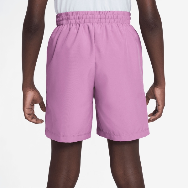 Nike Dri-FIT Icon 6in Pantaloncini Bambino - Light Magenta/White