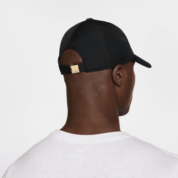 Nike Dri-FIT Club Cap - Black/Metallic Gold