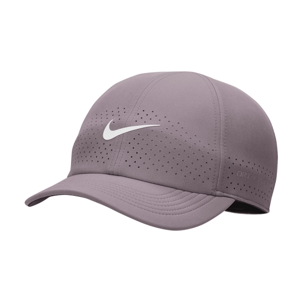 Tennis Hats and Visors Nike DriFIT ADV Club Cap  Light Violet Ore/White FB5598226