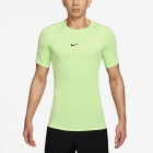 Nike Pro Camiseta - Light Liquid Lime/Black