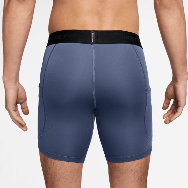 Nike Dri-FIT Pro Short Tights - Diffused Blue/Black