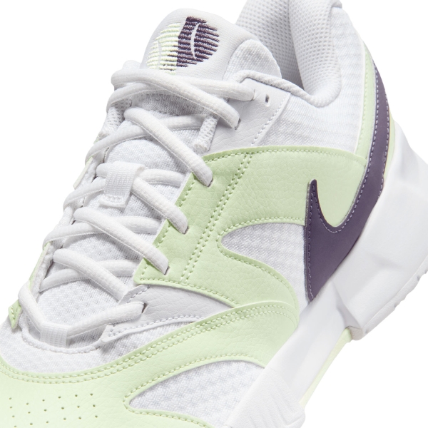 Nike Court Lite 4 HC - White/Dark Raisin/Volt Tint