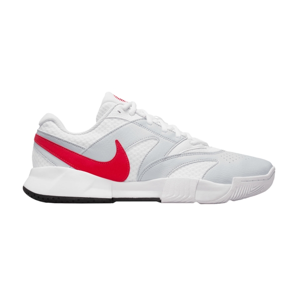 Men`s Tennis Shoes Nike Court Lite 4 HC  White/Light Crimson/Pure Platinum FD6574109