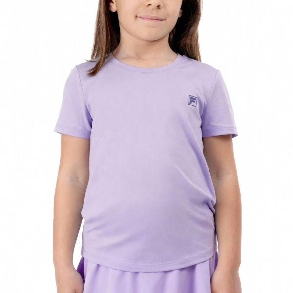 Top y Camisetas Niña Fila Leonie Camiseta Nina  Lavender Gray FJL2513636510
