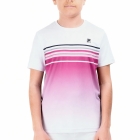 Fila Miguel T-Shirt Boys - Festival Fuchsia Print