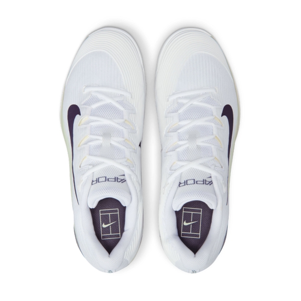 Nike Vapor 12 HC - White/Dark Raisin/Volt Tint