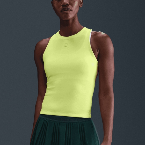 Women`s Tennis Tanks Nike Court Advantage DriFIT Tank  LT Lemon Twist FZ6657736