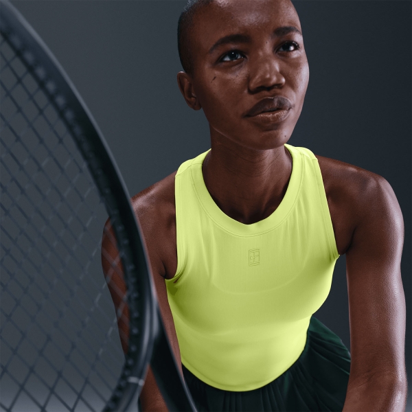 Nike Court Advantage Dri-FIT Tank - LT Lemon Twist