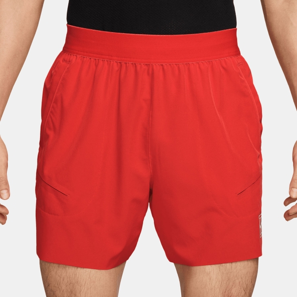 Men's Tennis Shorts Nike Court Advantage 6in Shorts  Chile Red/White FZ6913673