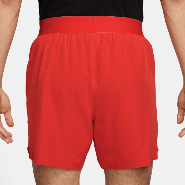 Nike Court Advantage 6in Shorts - Chile Red/White