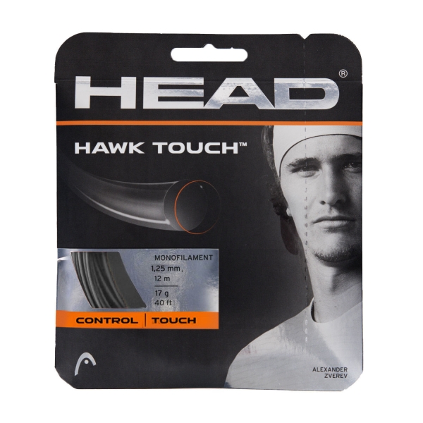 Cordaje Monofilamento HEAD Hawk Touch 1.25 Set 12 m  Anthracite 281204 17AN