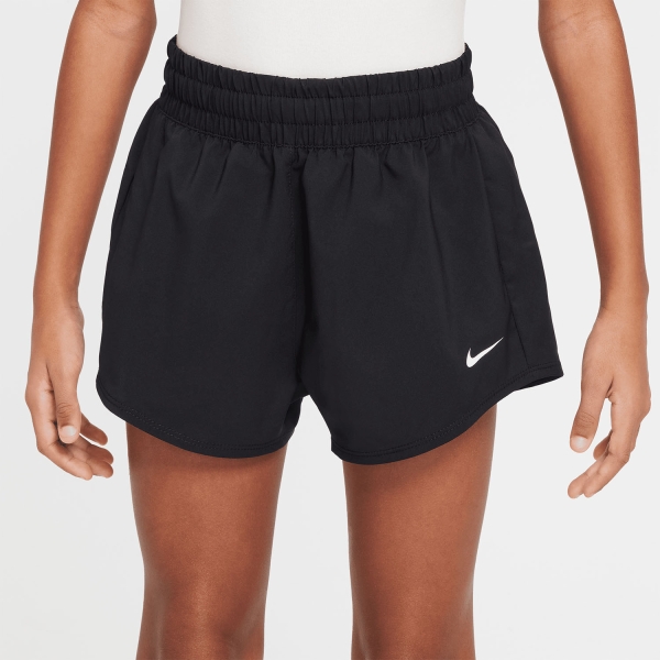 Faldas y Shorts Girl Nike DriFIT One 2 in 1 3in Shorts Nina  Black/White HF8237010