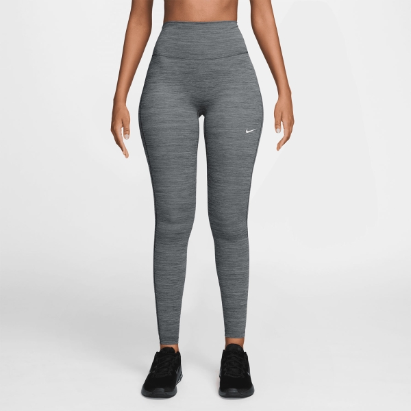 Pantalones y Tights de Tenis Mujer Nike One DriFIT Tights  Smoke Grey/Heather/White HJ9195086