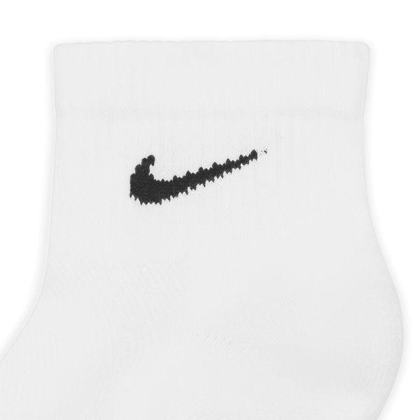 Nike Everyday Elevated Ankle x 3 Socks - White