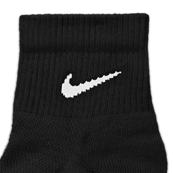 Nike Everyday Elevated Ankle x 3 Calcetines - Black