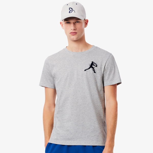  Lacoste X Novak Djokovic Set  Gris Chine/Bleu Marine TH1044MNC