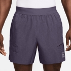 Nike Court Advantage Printed 6in Pantaloncini - Dark Raisin/White