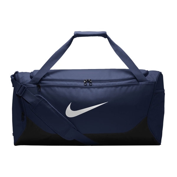  Nike Brasilia Medium Duffle  Midnight Navy/Black/White IB4392410