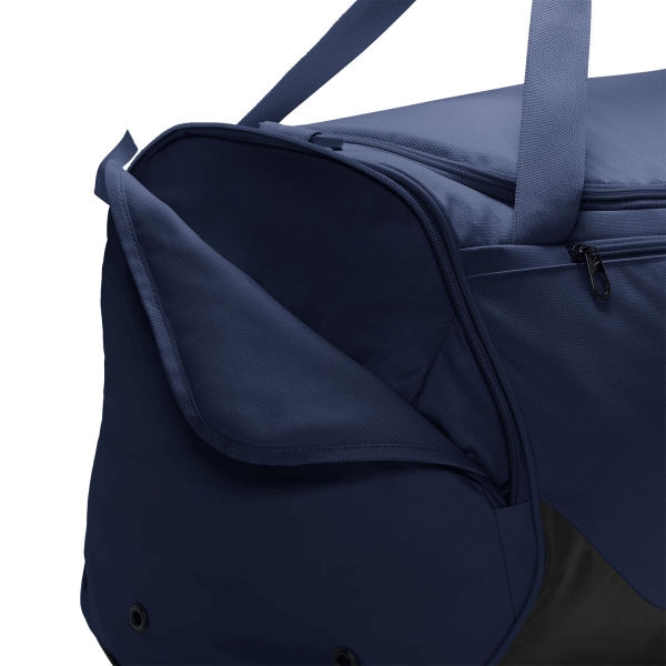 Nike Brasilia Medium Duffle - Midnight Navy/Black/White